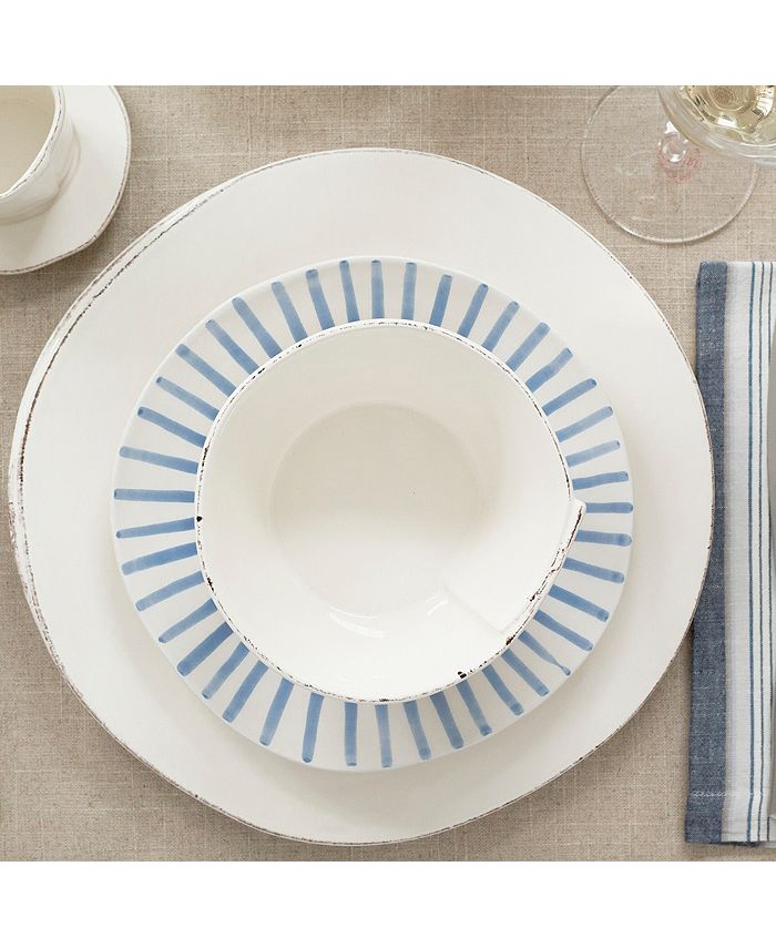 VIETRI - Lastra Collection American Dinner Plate