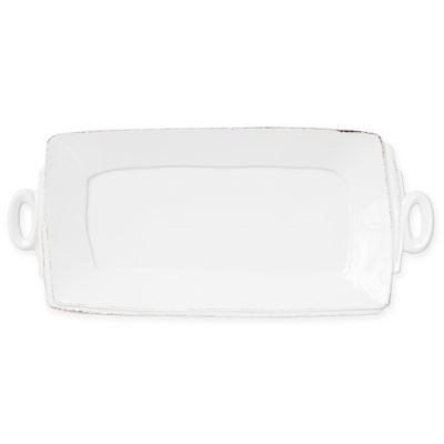 Lastra Collection Handled Rectangular Platter