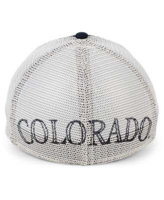 47 Brand Mesh Trucker Cap - Champ de mousse Colorado Rockies