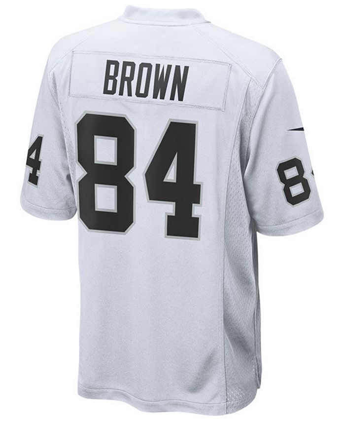 Nike Men's Antonio Brown Oakland Raiders Game Jersey - Macy's
