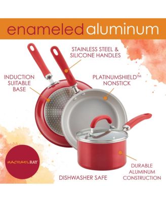 Create Delicious Aluminum Nonstick Cookware Set, 13 Piece