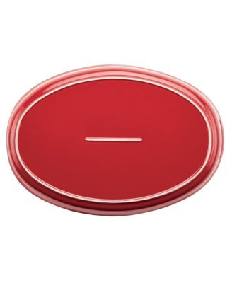 Stoneware Bubble and Brown 4.5-Qt. Oval Baker