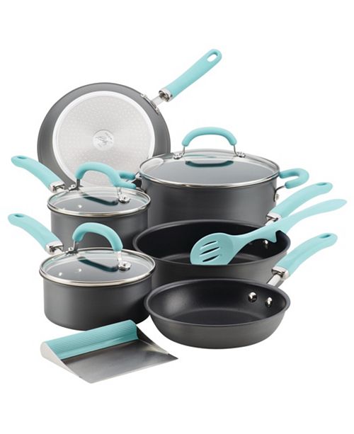 Rachael Ray Create Delicious Hard Anodized Aluminum 11 Pc