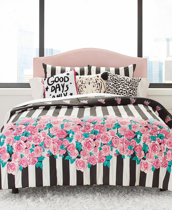 Betsey Johnson Romantic Roses Bedding Collection & Reviews ...