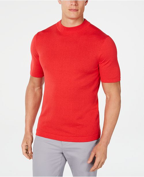 Alfani Men's ClassicFit Mock Turtleneck Sweater, Created for Macy's
