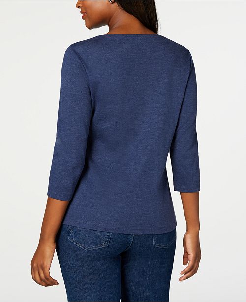 macy's karen scott petites tops