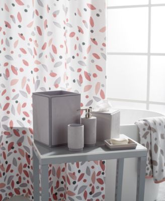 DKNY Grey Wood Tissue Box