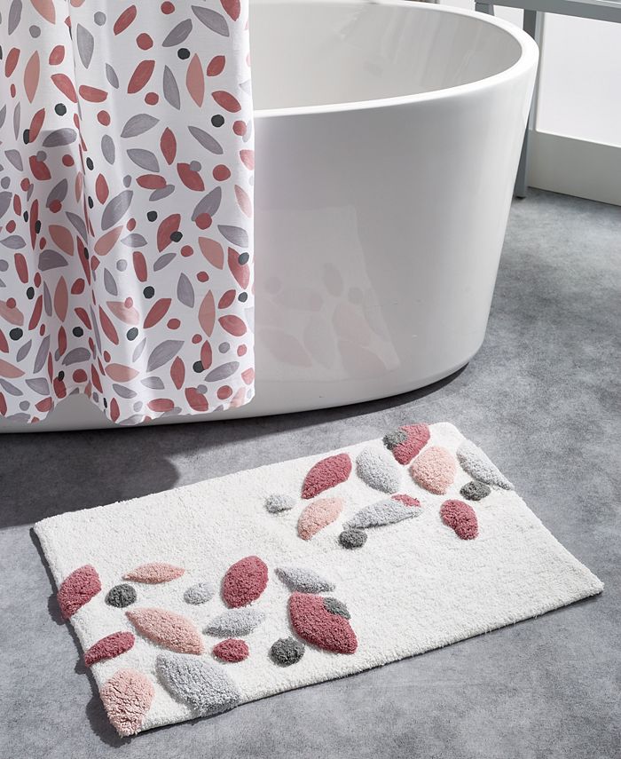 DKNY Petals Bath Rug Macy's
