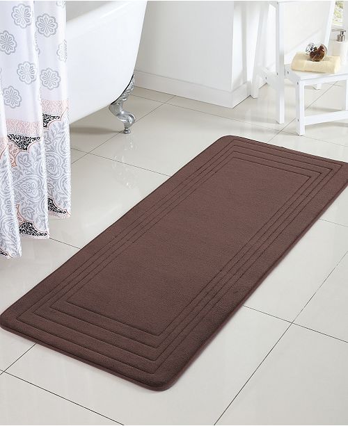 Vcny Home Hotel 24 X 60 Memory Foam Bath Runner Reviews Bath