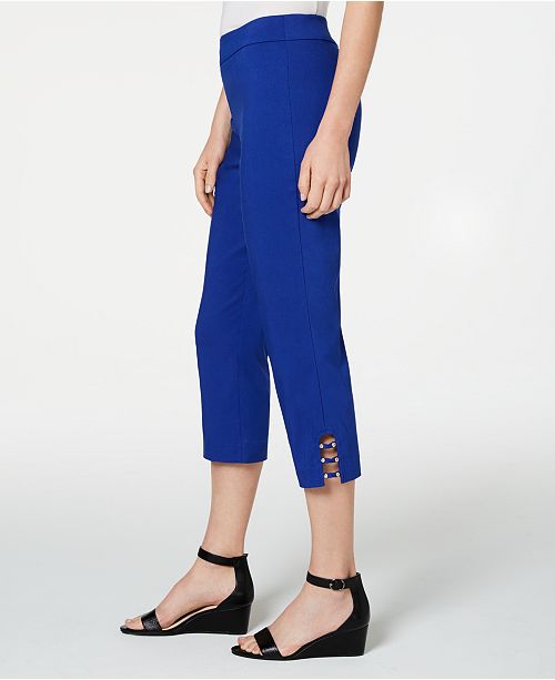 macy's petite capri pants
