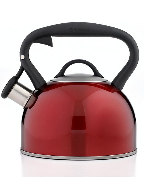Cuisinart Tea Kettle, Valor Red Metallic & Reviews Cookware Kitchen