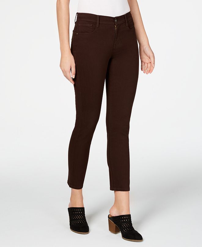 Style & Co Petite Tummy-Control Skinny Jeans, Created for Macy&#39;s & Reviews - Jeans - Petites ...