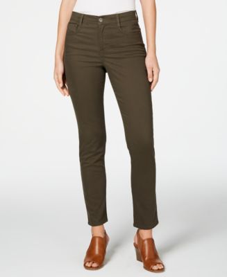 Style & Co Petite Tummy-Control Skinny Jeans, Created for Macy's - Macy's