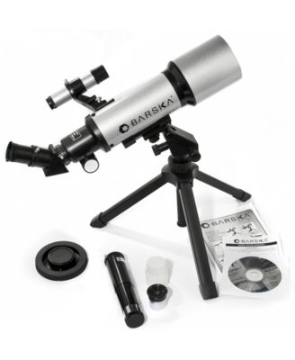 300 Power, 40070 Starwatcher Compact Refractor Telescope with Table Top Tripod Carrying Case