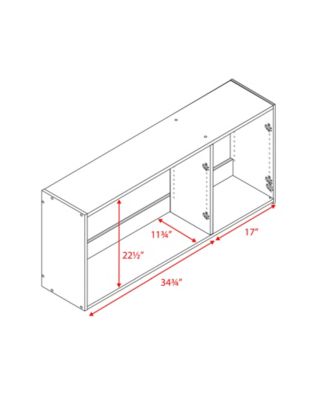 Elite 54" Wall Cabinet