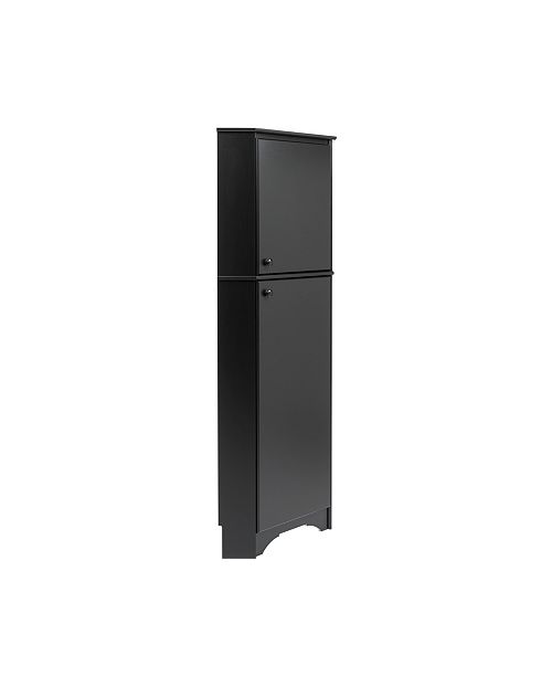 Prepac Elite Tall 2Door Corner Storage & Reviews Furniture