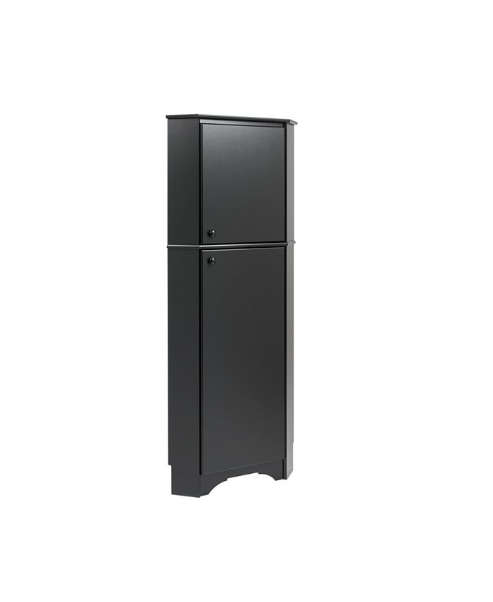 Prepac Elite Tall 2Door Corner Storage Macy's