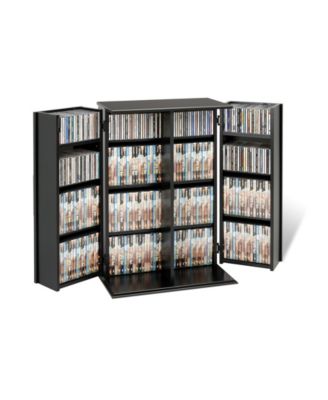 Locking Media Storage Cabinet