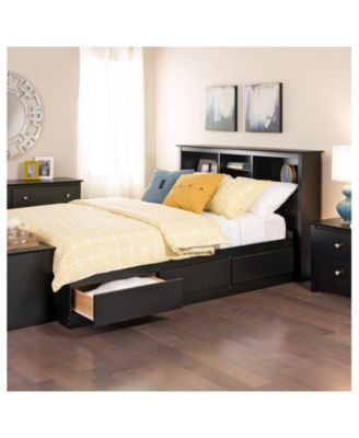 Prepac Full Mate's Platform Storage Bed With 6 Drawers - Macy's