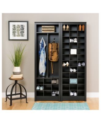 Prepac Space-Saving Entryway Organizer with Shoe Storage