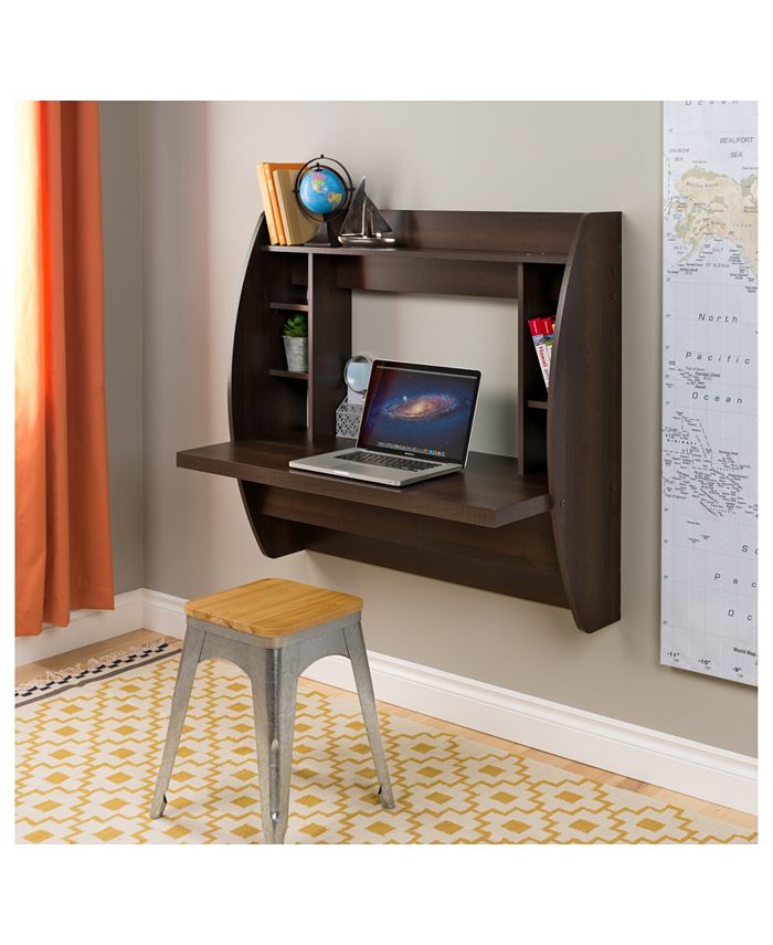 Prepac Floating Desk with Storage Macy's