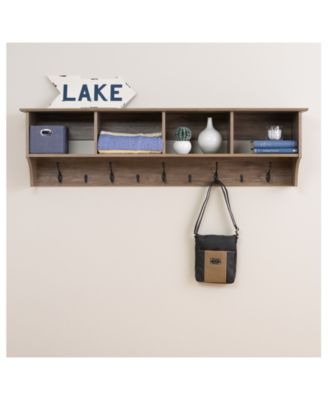 60" Wide Hanging Entryway Shelf