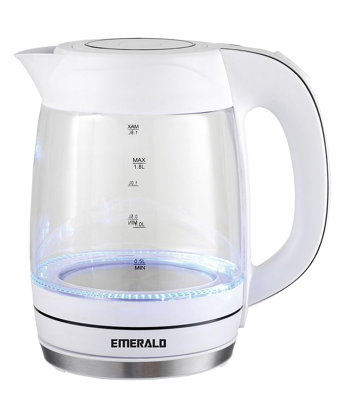 Emerald Electronics USA Inc. Emerald 1.8L Electric Glass Kettle with