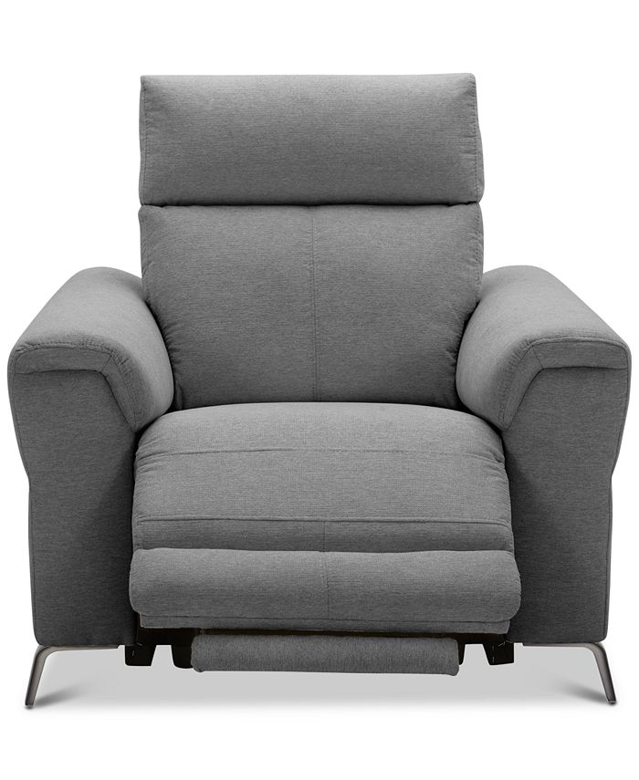 Furniture CLOSEOUT! Raymere 41" Fabric Power Motion Recliner & Reviews