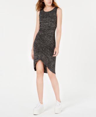 macys ruched dress