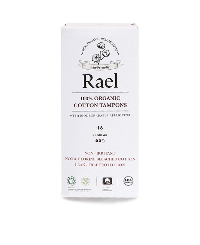 Rael Organic Cotton Regular Tampons Macy's