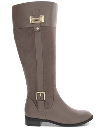Karen Scott Deliee2 Riding Boots, Created for Macy's & Reviews - Boots ...