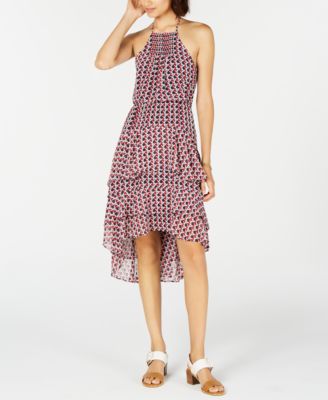 tommy hilfiger tiered dress