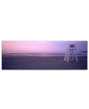 Trademark Global Preston 'beach Chair' Canvas Art In Multi