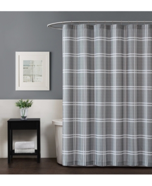 Truly Soft Leon Plaid Shower Curtain Bedding