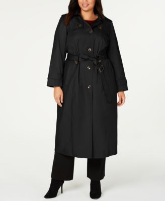 maxi raincoat with hood