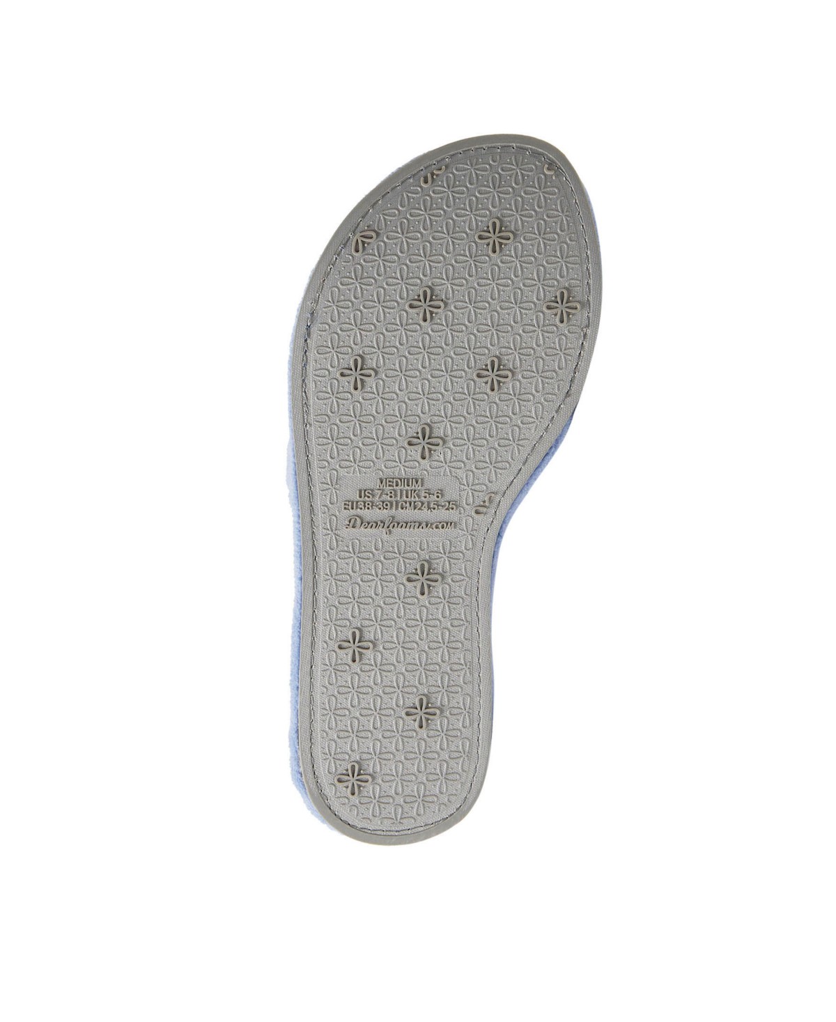 Женские Dearfoams Women's Beatrice Quilted Microfiber Terry Slide Slipper — фото 1