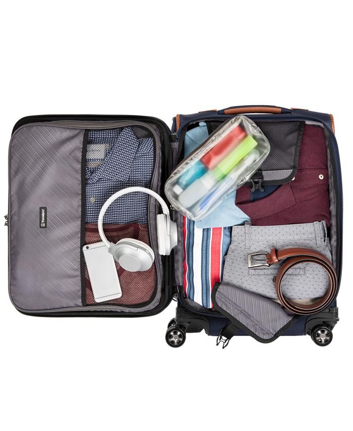 Travelpro Crew Versapack® 22" Max Softside CarryOn Spinner Macy's