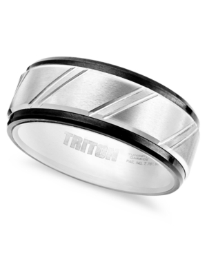 image of Triton Men-s Ring, Tungsten Carbide Band (9mm)
