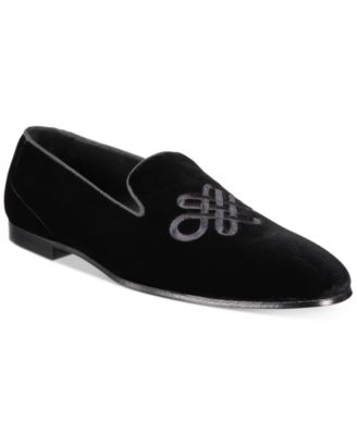 bruno magli velvet loafers
