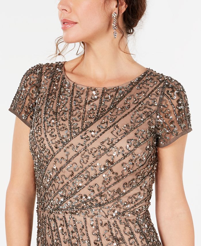 Adrianna papell orchestral sales opening maxi dress