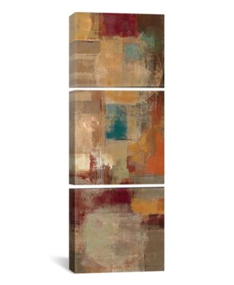 Oriental Trip Panel Ii by Silvia Vassileva Gallery-Wrapped Canvas Print - 36" x 12" x 1.5"