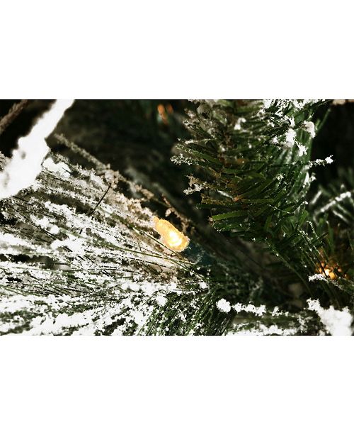 Christmas Time 6 5 Frosted Fir Snowy Artificial Christmas Tree