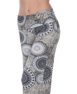 Circle Print Palazzo Pants