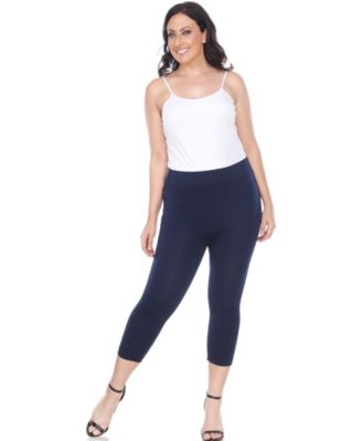 plus size capri leggings