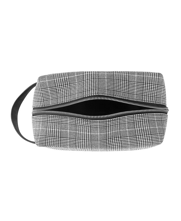 Cathy's Concepts Personalized Glen Plaid Dopp Kit Macy's