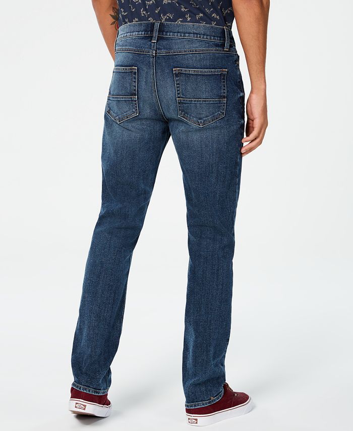 American Rag Men's Tyler Straight-Fit Jeans with Recycled Repreve ...