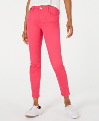 macys pink jeans