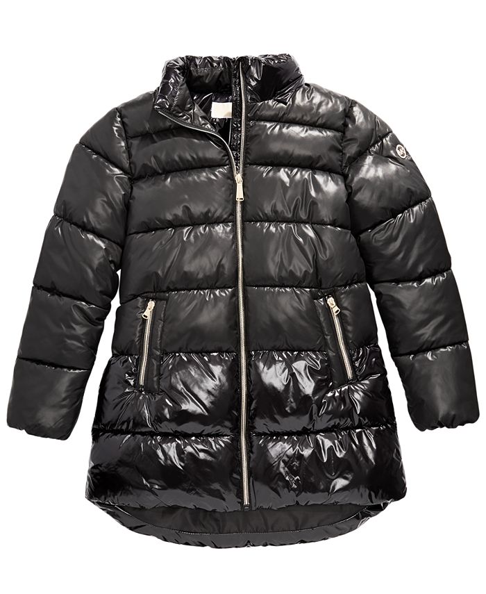 michael kors shiny puffer jacket