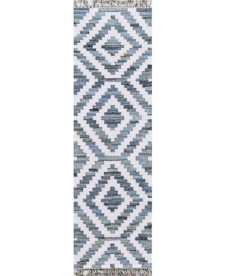 Novogratz California Cal-2 Blue 7'6" x 9'6" Area Rug