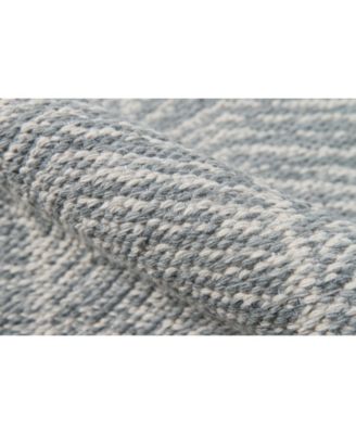 Easton Eas-2 Machine-Washable Congress Gray 5' x 7'6" Area Rug